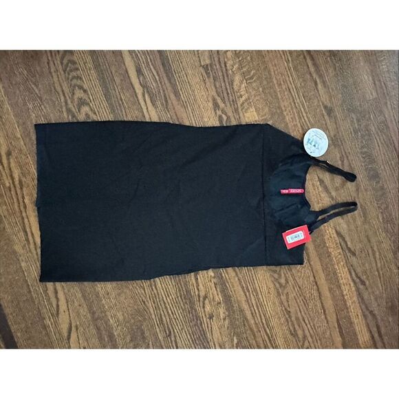SPANX SmartGrip Open Bust Full Slip black 1X  Shapewear - Lightweight - Medium C - Picture 5 of 7